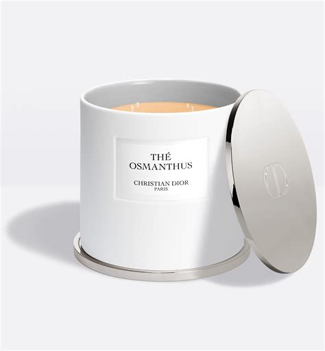 candles joy dior|Dior candle osmanthus.